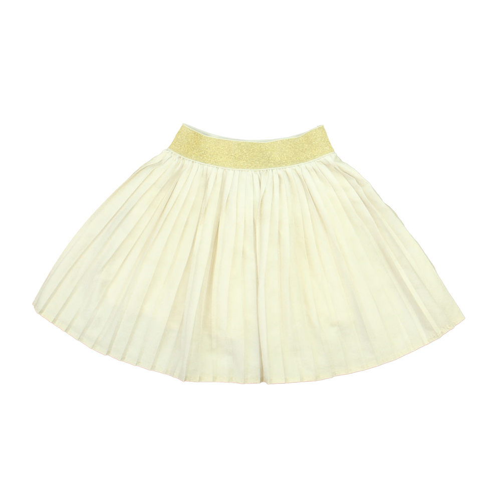 Disney Girls Ivory | Gold Skirt size: 4T